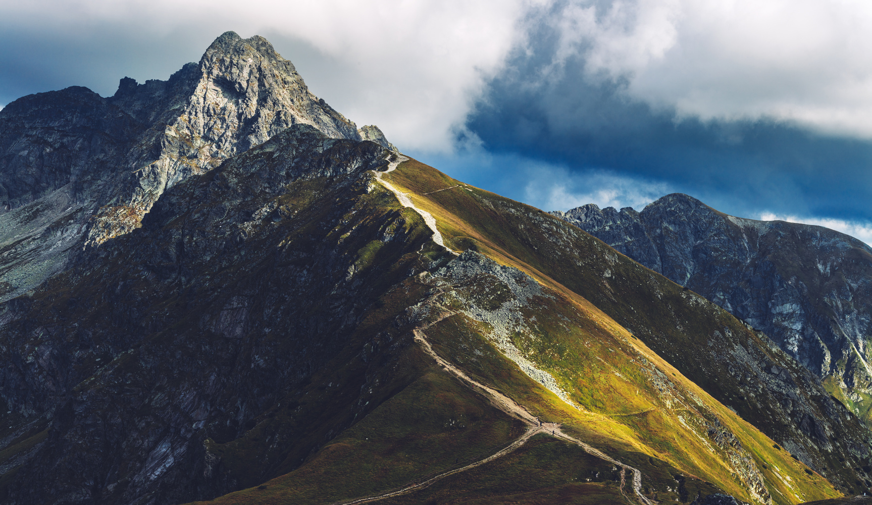 Tatra Mountains Peaks in the Autumn